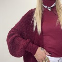 cardigan lungo senza bottoni sublime